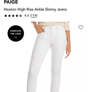 PAIGE by Anthropologie Hoxton Ankle Jeans‎